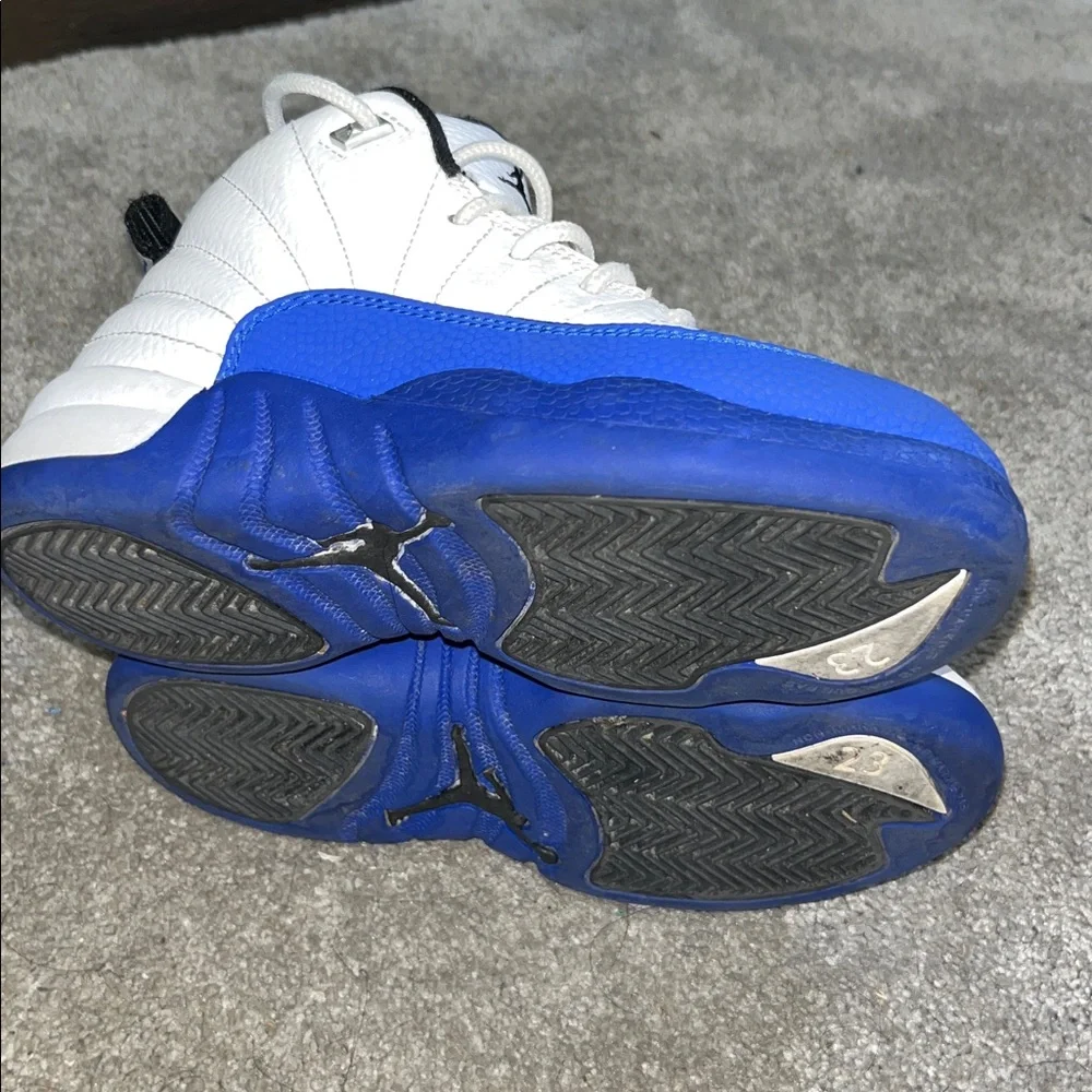 Jordan 12 Retro “White & Game Royal” - Picture 8 of 10